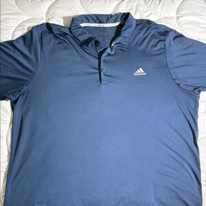 Adidas Men's Navy Polo Shirt